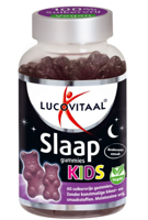 Lucovitaal Voedingssupplementen Slaap Gummies Kids - Bosbessen Smaak 60St