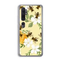 No flowers without bees: Xiaomi Mi Note 10 Pro Transparant Hoesje