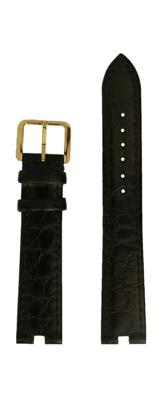 Horlogeband Rado R41694715 / 01.152.3694.2.271 / R070871410 Leder Zwart 4mm