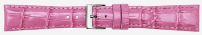 Horlogeband Poletto 454.15A.22 Leder Violet 22mm