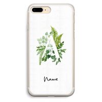 Green Brush: iPhone 7 Plus Transparant Hoesje