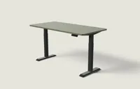 Desktronic HomeOne bureau Zwart / Olijfgroen / 160x80 cm