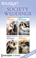 Society weddings (4-in-1) - Jennifer Hayward, Michelle Smart, Tara Pammi, Andie Brock - ebook