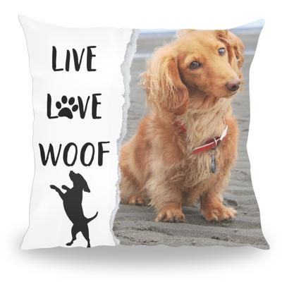 Live Love Woof - Pillow Buddies