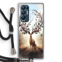 Seasons Change: Oppo Find X3 Neo Transparant Hoesje met koord