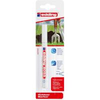 Viltstift edding 8055 outdoor 1-2mm blist1 wit