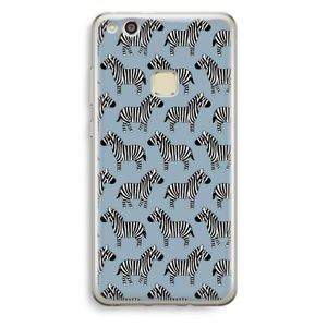 Zebra: Huawei Ascend P10 Lite Transparant Hoesje