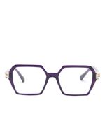 Etnia Barcelona lunettes de vue à monture géométrique - Violet