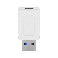 USB 3.2 GEN 1 (USB 3.0) Adapter - USB-C naar USB-A - 5Gbit/s - USB adapter model - Wit