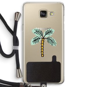 Palmboom: Samsung Galaxy A5 (2016) Transparant Hoesje met koord