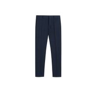 Mango Man geruite slim fit pantalon marine - thumbnail