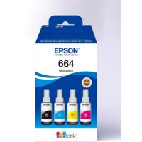 Epson inktfles 664, 4.500 - 7.500 pagina&apos;s, OEM C13T664640, 4 kleuren