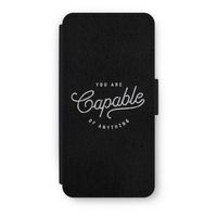 Capable: iPhone 8 Flip Hoesje