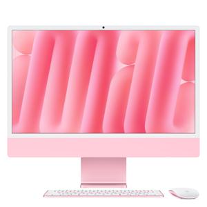 Apple iMac 24 (2024) M4 (8 core CPU/8 core GPU) 16GB/256GB All-in-one PC Roze
