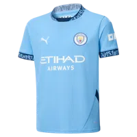 Manchester City Thuis Shirt Junior 2024/2025 - Maat 128 - Kleur: Wit | Soccerfanshop