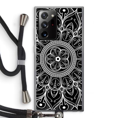 Roses Are Red: Samsung Galaxy Note 20 Ultra / Note 20 Ultra 5G Transparant Hoesje met koord