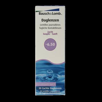 Bausch & Lomb Daglenzen -6.50 30 Stuks