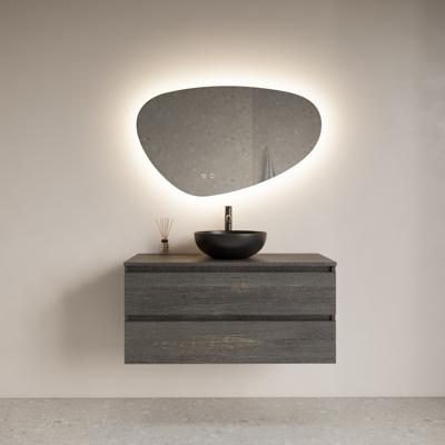 Gliss Design Spiegel Trendy Oval LED Verlichting - Spiegel Trendy 60x50 cm