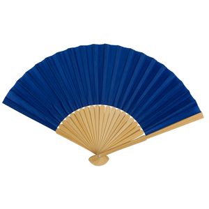 Spaanse handwaaier - special colours - nachtblauw - bamboe/papier - 21 cm