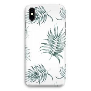 Simple leaves: iPhone X Volledig Geprint Hoesje