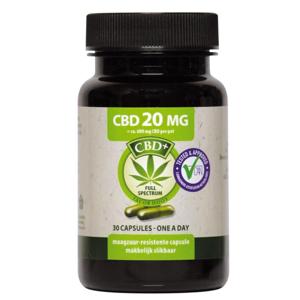 Jacob Hooy CBD Capsules 20mg