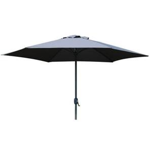 Parasol Luxe 6-ribs - Ø 300cm - antraciet