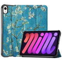 3-Vouw sleepcover hoes - iPad Mini 6 (2021) - Van Gogh Amandelbloesem