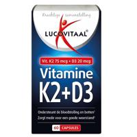 Lucovitaal Vitamine K2+D3 60Capsules