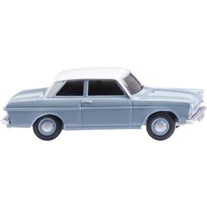 Wiking 020204 H0 Auto Ford Taunus 12M - pastelblauw met wit dak