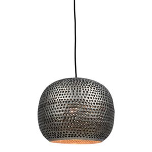 Urban Interiors hanglamp 'Spike Bol Zink' Ø27cm