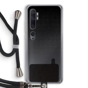 Musketon Halftone: Xiaomi Mi Note 10 Transparant Hoesje met koord