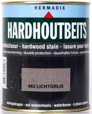 Hardhoutbeits 462 licht grijs 750 ml - Hermadix