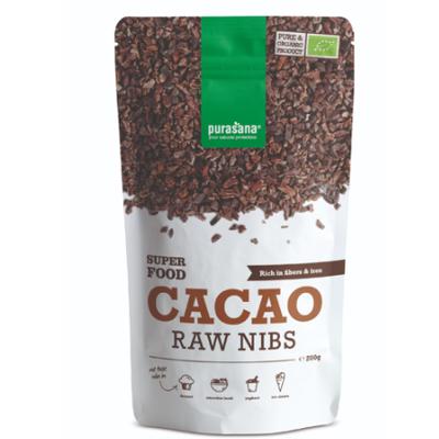 Purasana Superfoods Super Food Cacao Raw Nibs 200gr