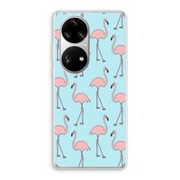 Anything Flamingoes: Huawei P50 Pro Transparant Hoesje