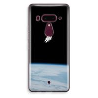 Alone in Space: HTC U12+ Transparant Hoesje