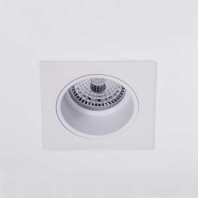 Artdelight Witte inbouwspot vierkantDownel 9cm - DL 2708 WH