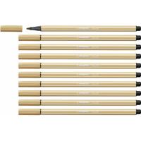 Markeerstiften Stabilo Pen 68 Oker (10 Onderdelen) - thumbnail