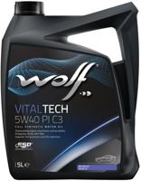 Wolf motorolie "vitaltech pi c3". motoroil 5w40 5l vitaltech pi c3