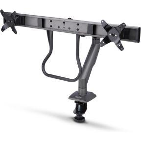 StarTech.com Dual Monitor Arm met Crossbar voor Bureau, Tot 27 inch Schermen, VESA 75x75/100x100, Ma