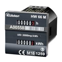 Kübler Group HW66 M 230 VAC 3.56M.201.075 kWh-meter 1-fase Mechanisch 16 A Conform MID: Ja 1 stuk(s)
