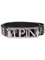 Philipp Plein ceinture à logo - Noir - thumbnail