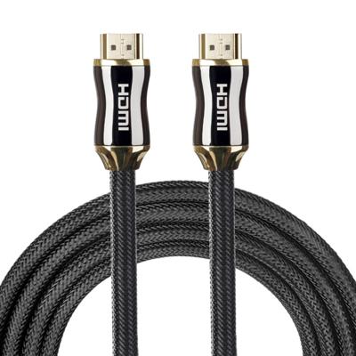 3m metalen Body HDMI 2.0 High Speed HDMI 19 Pin Male naar HDMI 19 Pin Male connectorkabel