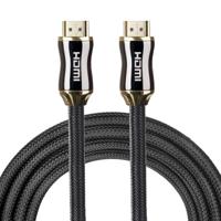 3m metalen Body HDMI 2.0 High Speed HDMI 19 Pin Male naar HDMI 19 Pin Male connectorkabel