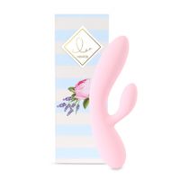 Feelztoys - Lea Vibrator Soft Siliconen + USB-oplaadbaar Lichtroze - thumbnail