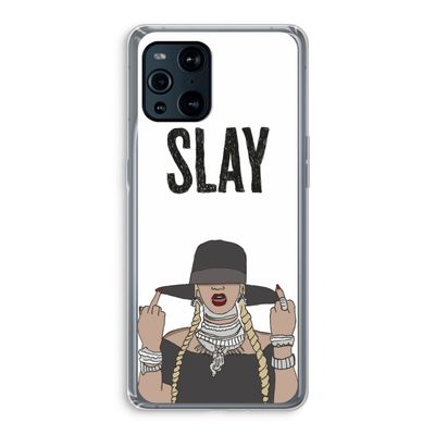 Slay All Day: Oppo Find X3 Transparant Hoesje