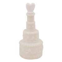 Bruiloft bellenblaas - 24x stuks - mini wedding taart met hartje - huwelijk versiering Bruiloft bellenblaas - 24x stuks - mini wedding taart met hartje - huwelijk versiering
