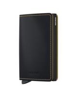 Secrid Slim Wallet Portemonnee Matte Black & Ochre