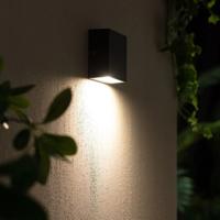 Gevelverlichting 3W antraciet zwart downlighter (Helder wit 4000k) IP54