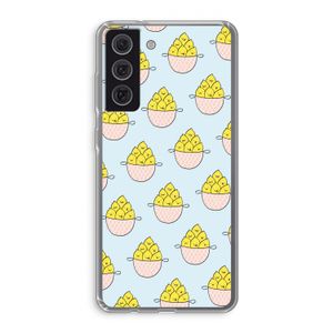 Citroenen: Samsung Galaxy S21 FE Transparant Hoesje