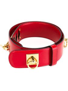 Céline Pre-Owned ceinture à fermeture à loquet (années 1990) - Rouge